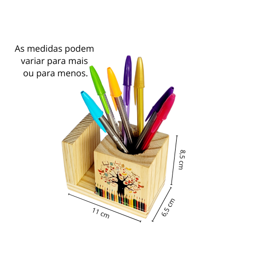 Porta lápis multifuncional