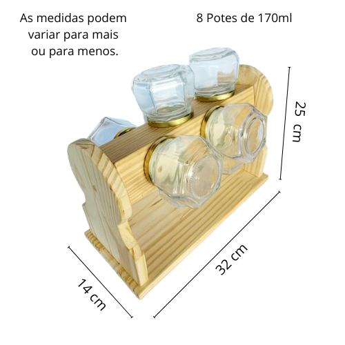 Porta temperos giratório