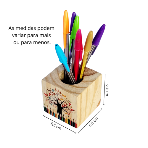 Porta Lápis cubo