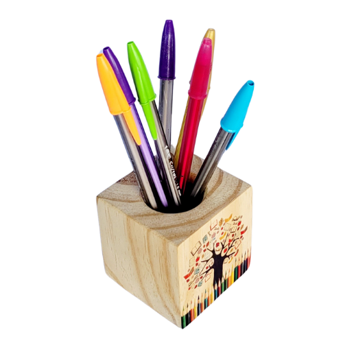 Porta Lápis cubo